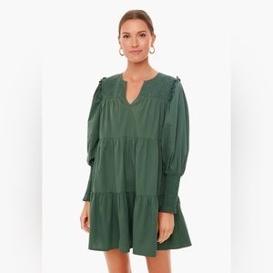 Tuckernuck Jaguar Green Ceci Dress